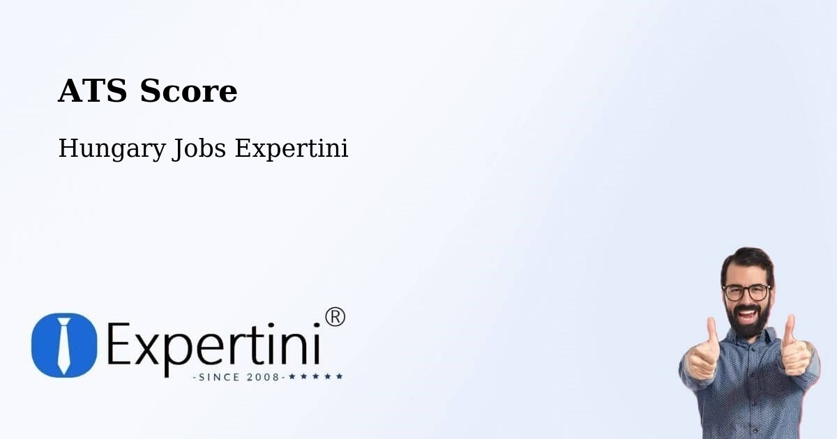 Resume ATS Score & Job Description Match Tool – Dad - Hungary Jobs Expertini