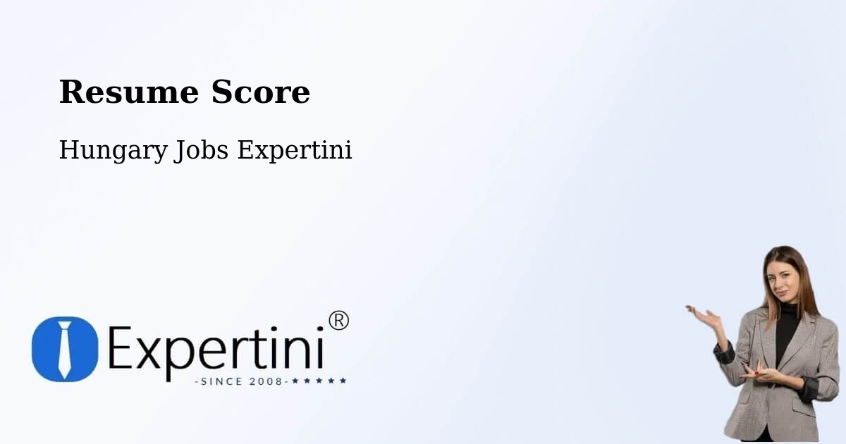 Resume Score & Job Description Match Tool – Dad - Hungary Jobs Expertini
